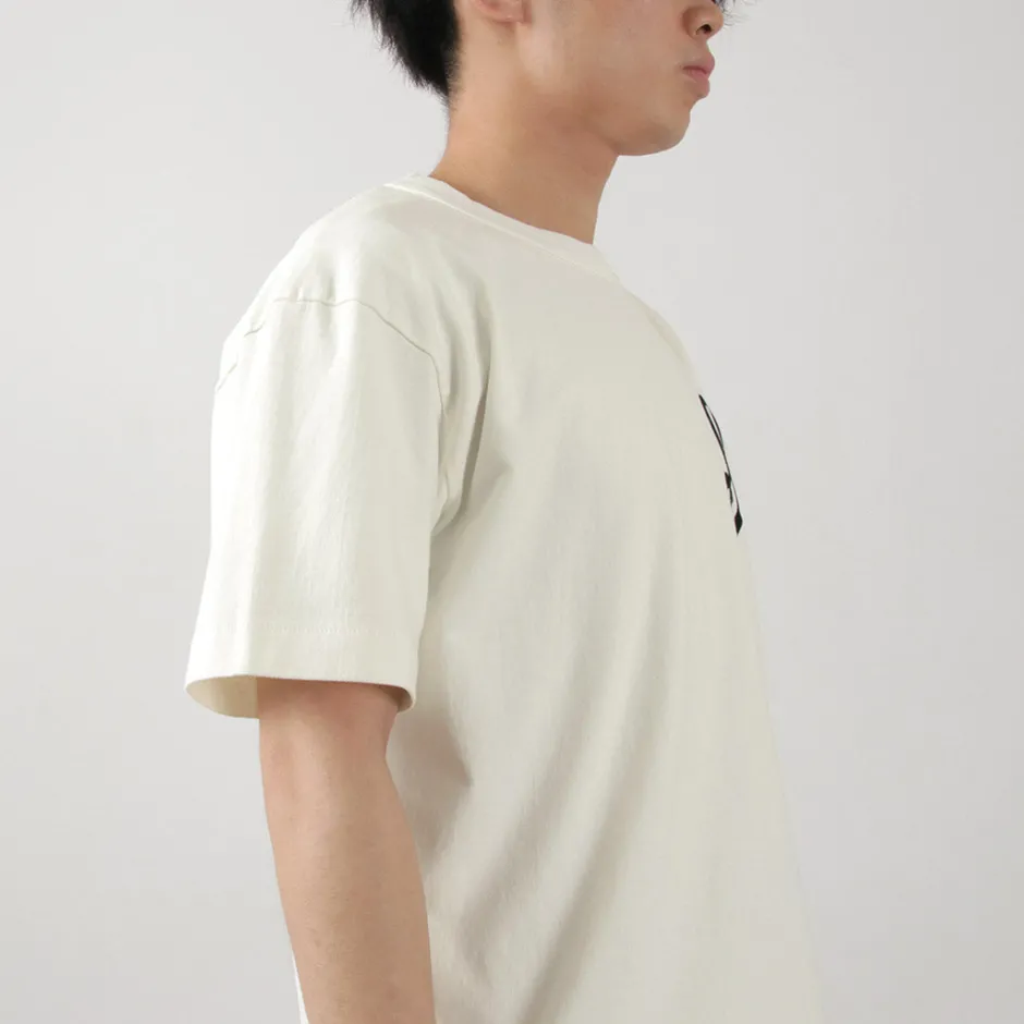 T-Shirts^A.G.SPALDING＆BROS / 14/Jersey Felt Letter Short Sleeve T-Shirt S Logo