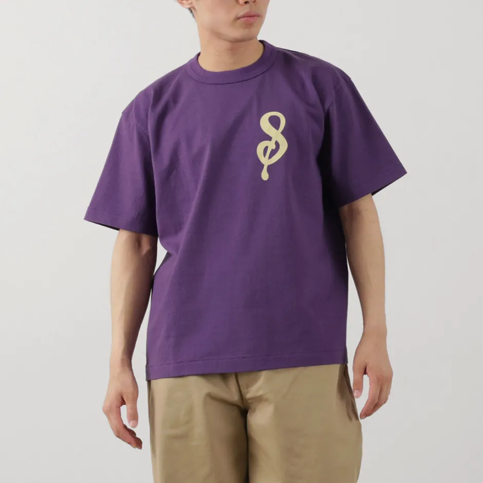 T-Shirts^A.G.SPALDING＆BROS / 14/Jersey Felt Letter Short Sleeve T-Shirt S Logo