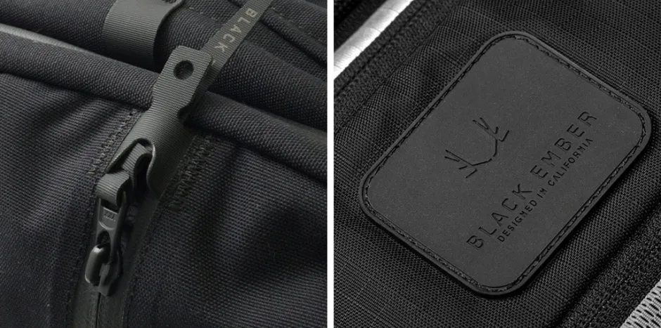 Briefcases | Backpacks^BLACK EMBER / CORDURA FORGE 500 Denier 3WAY Travel Backpack black