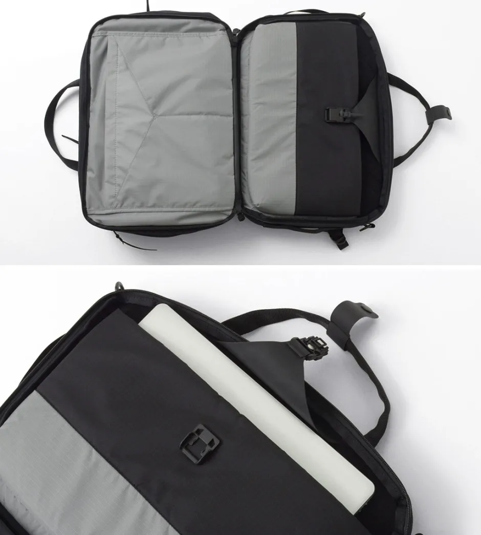 Briefcases | Backpacks^BLACK EMBER / CORDURA FORGE 500 Denier 3WAY Travel Backpack black