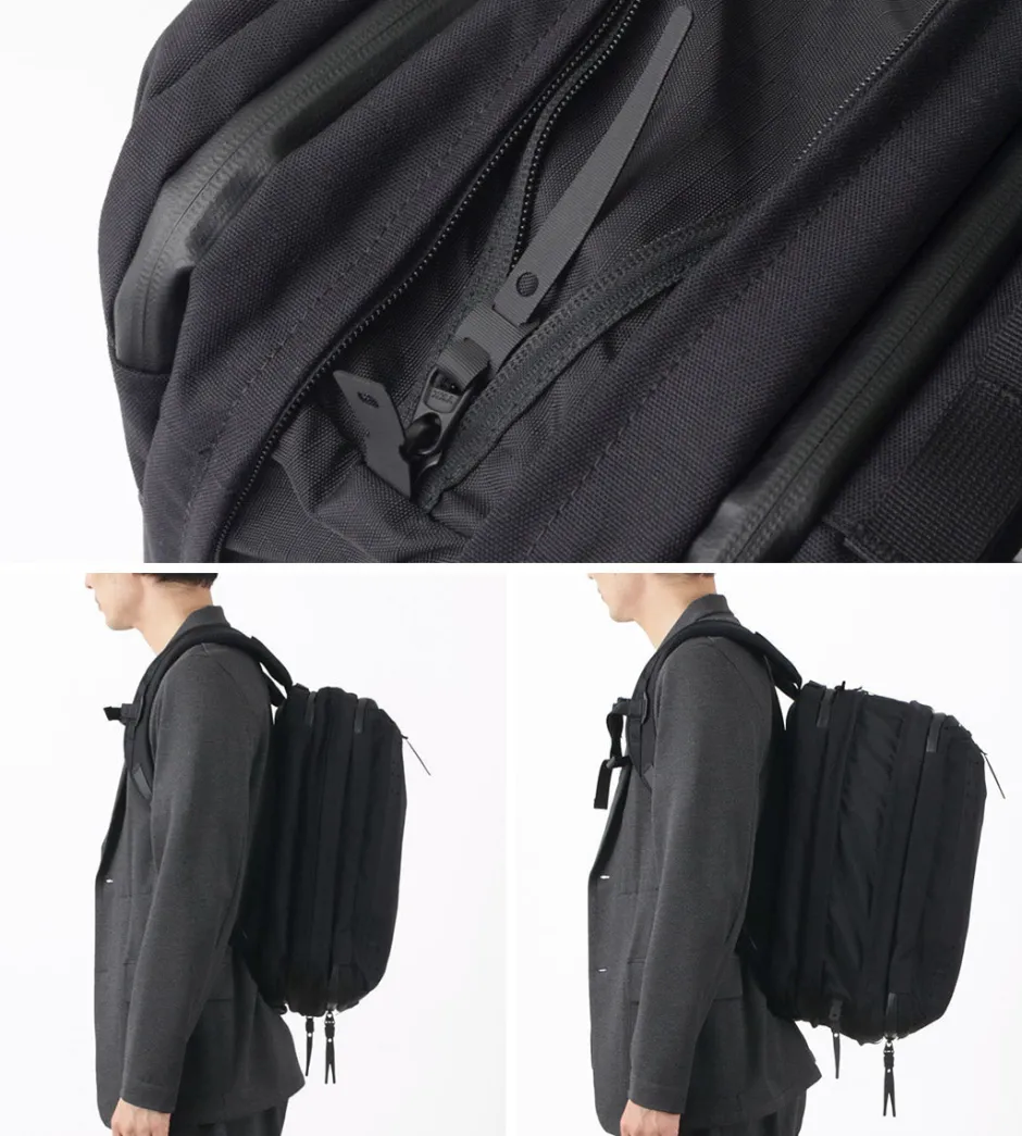 Briefcases | Backpacks^BLACK EMBER / CORDURA FORGE 500 Denier 3WAY Travel Backpack black