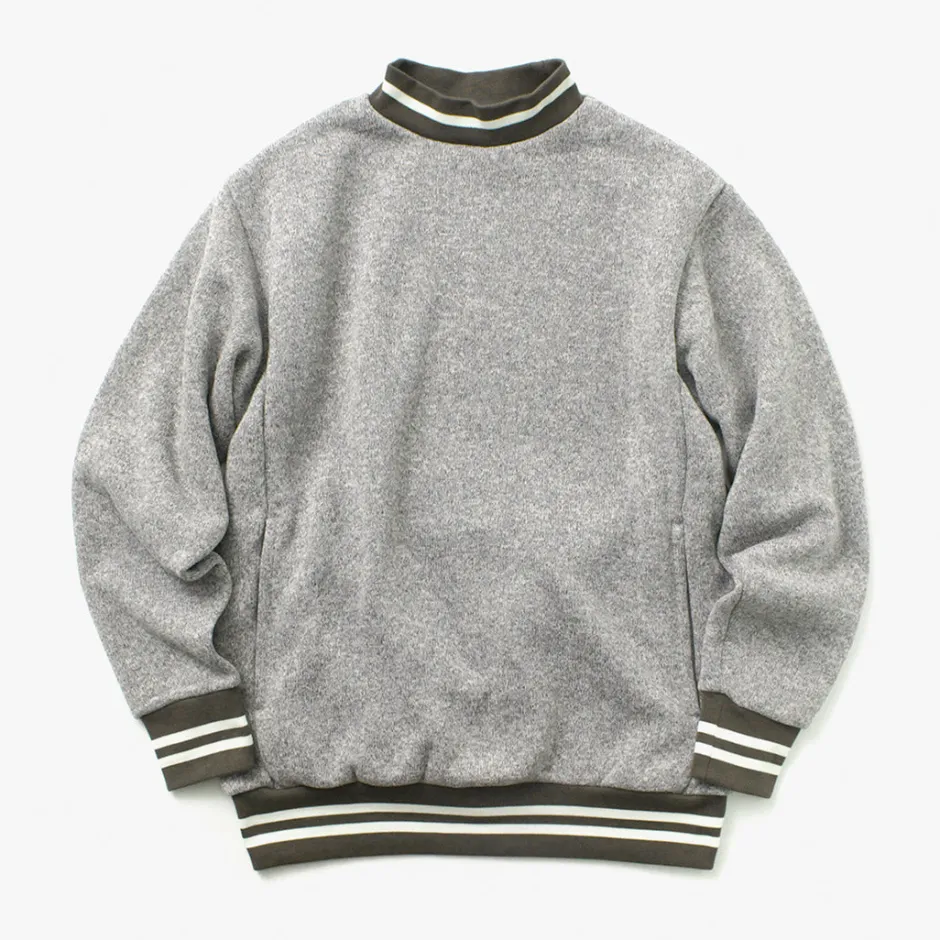 Knits^BURLAP OUTFITTER / Knit Fleece Mock Top