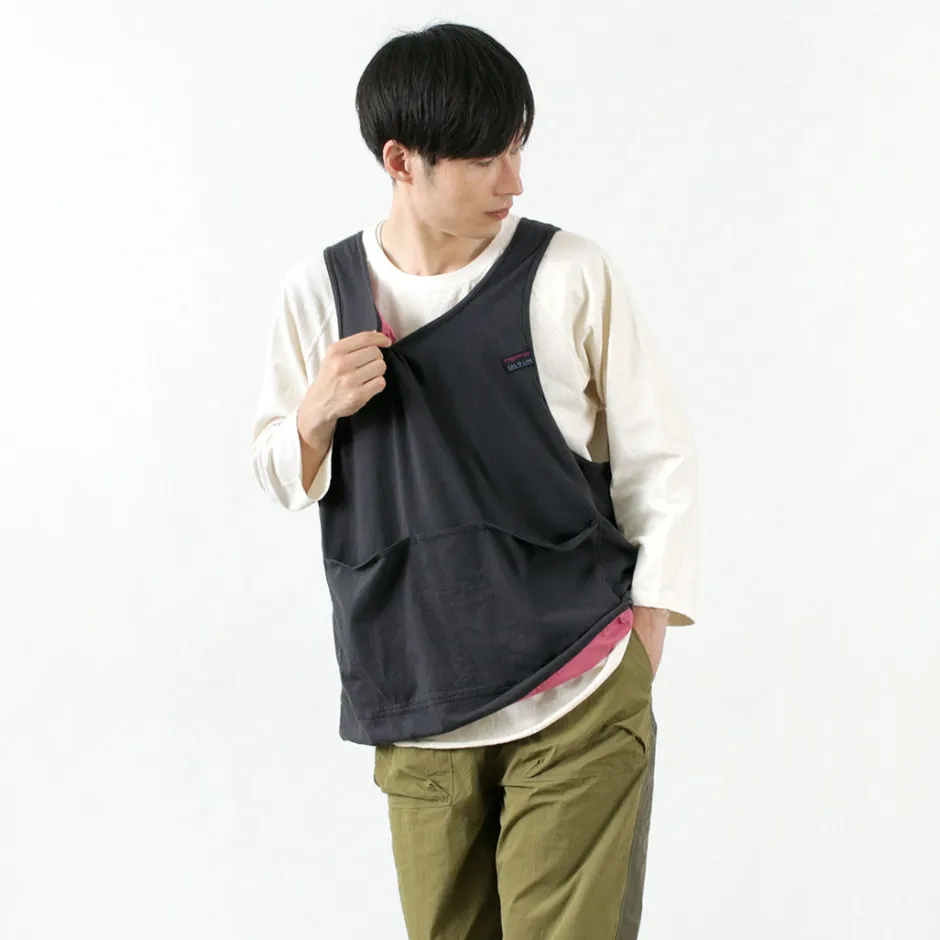 T-Shirts^CAL O LINE / Reversible utility tank-top