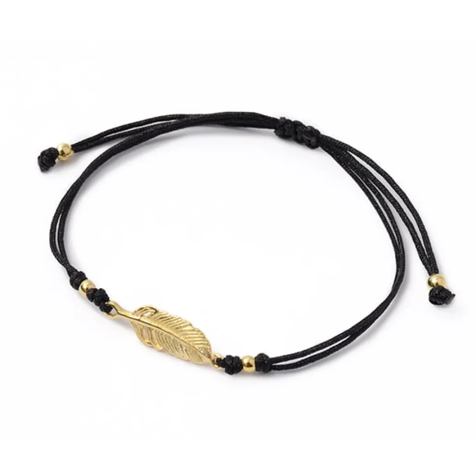 Anklets^CHALISA T.. / Mini Feather Notting Cord Anklet