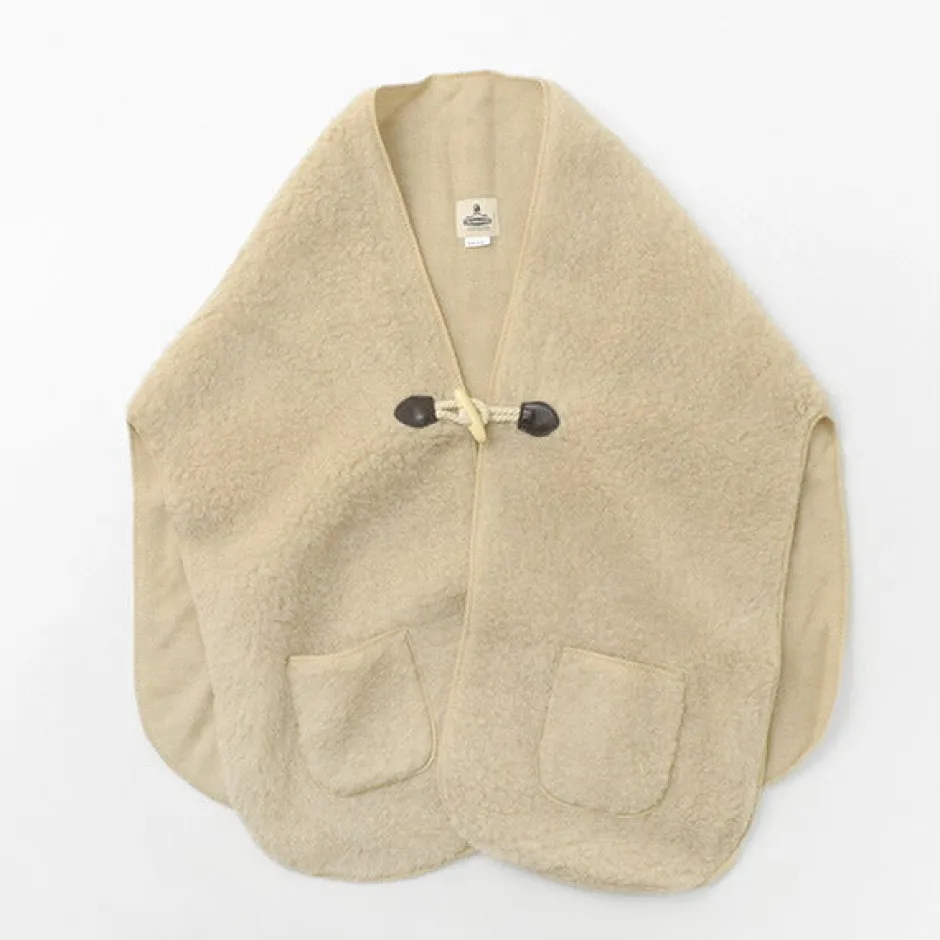 Jackets^COLDBREAKER / Boa Wool Poncho