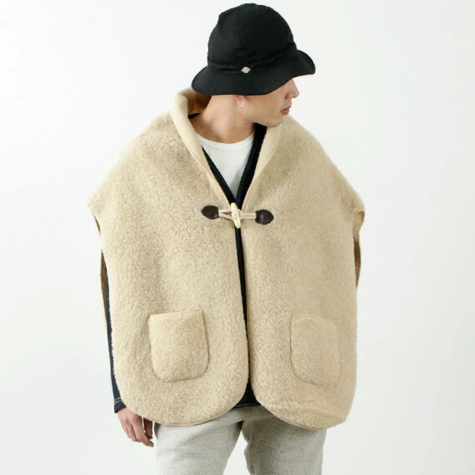 Jackets^COLDBREAKER / Boa Wool Poncho
