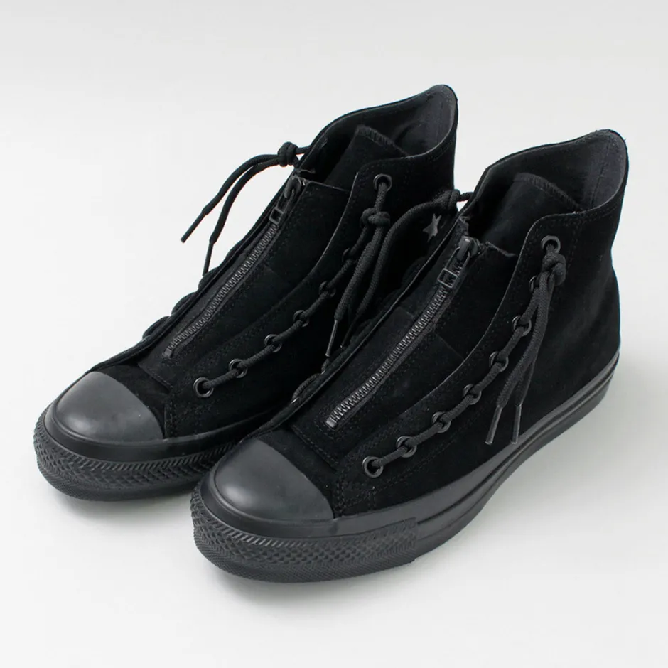 Sneakers^CONVERSE / Suede All Star R Center Zip High Cut Sneakers black
