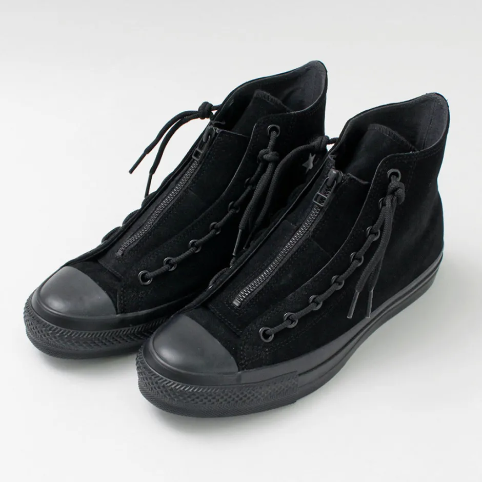 Sneakers^CONVERSE / Suede All Star R Center Zip High Cut Sneakers black