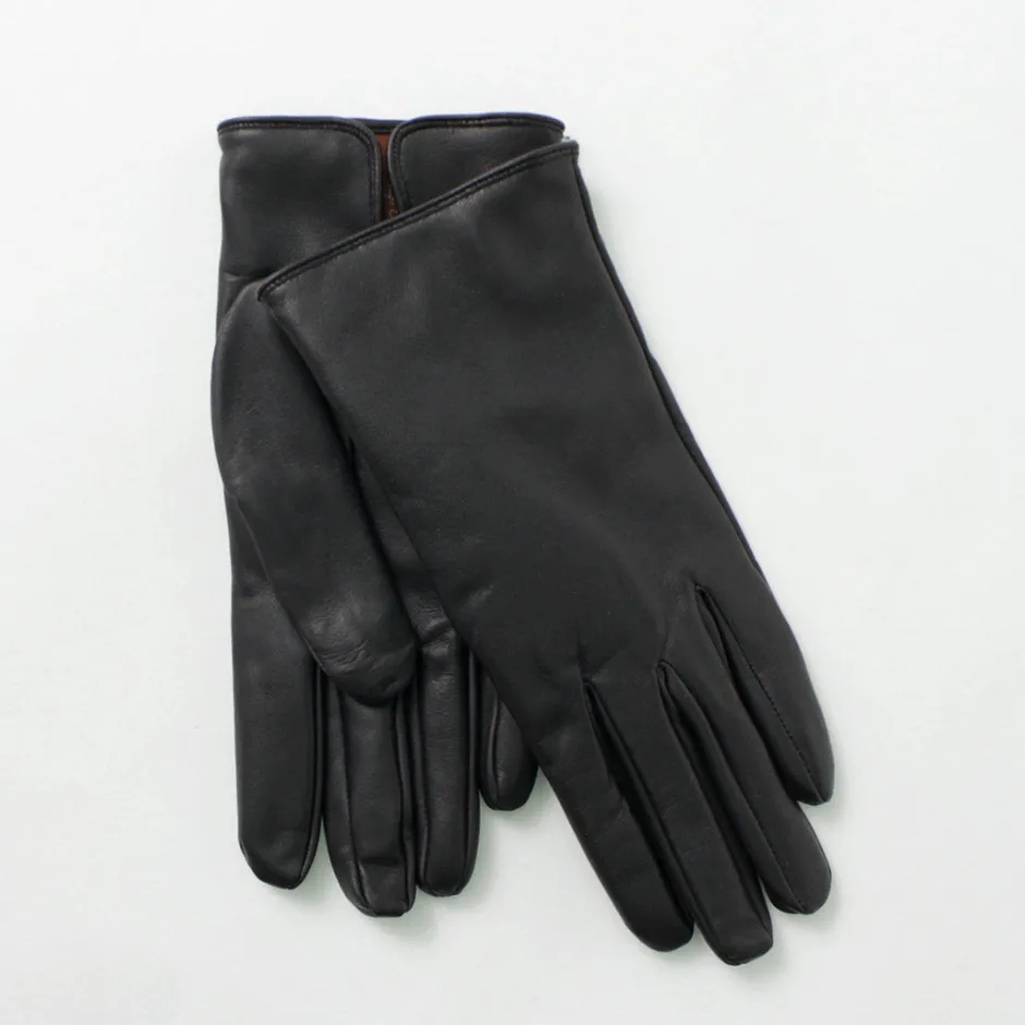Gloves^DENTS / Bisley / Cashmere-lined leather gloves