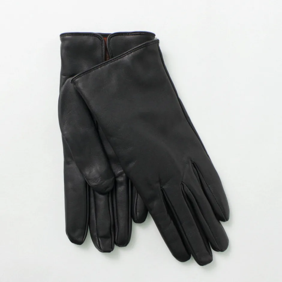 Gloves^DENTS / Bisley / Cashmere-lined leather gloves