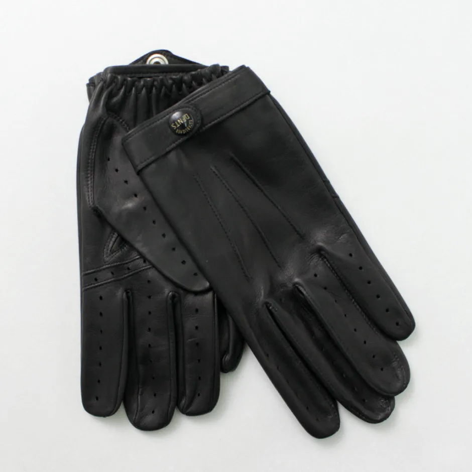 Gloves^DENTS / Fleming / Perforated leather gloves