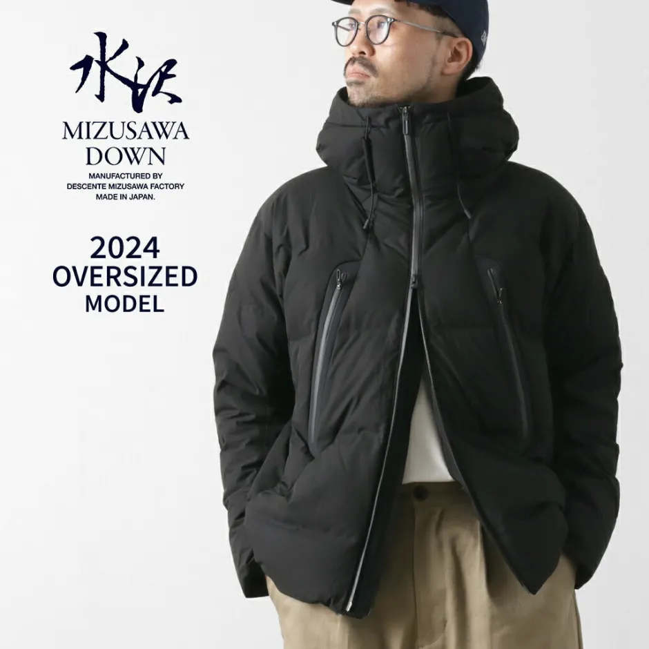 Down Wear^DESCENTE / ALLTERRAIN DESCENTE / ALLTERRAIN / Mizusawa Down Oversized Mountaineer Down Jacket Model 2024 black
