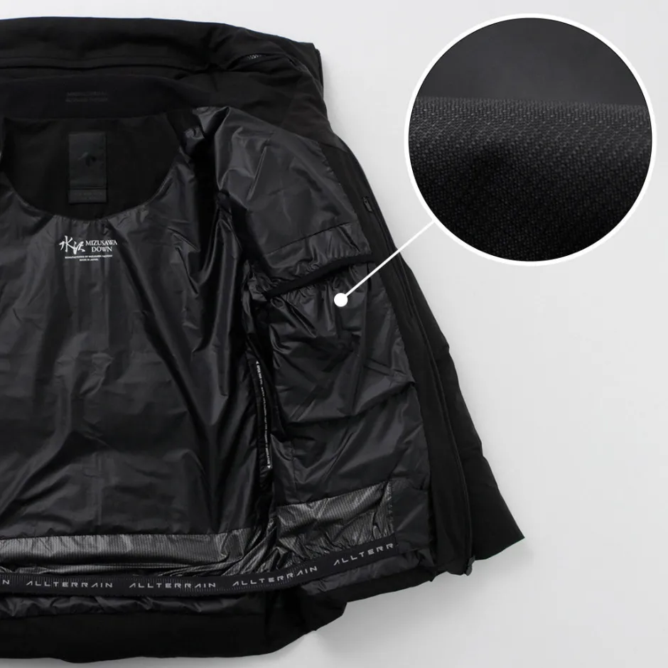 Down Wear^DESCENTE / ALLTERRAIN DESCENTE / ALLTERRAIN / Mizusawa Down Oversized Mountaineer Down Jacket Model 2024 black