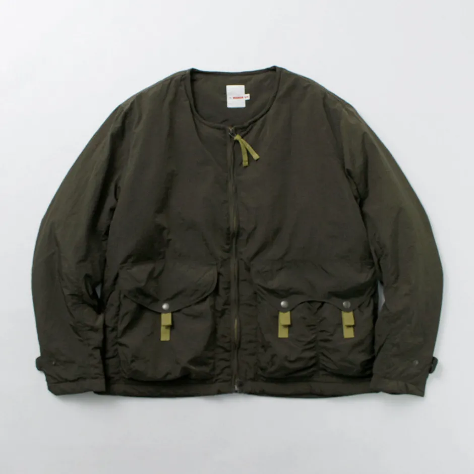 Jackets^DIP/DZT DIP/DZT / No-collar blouson olive