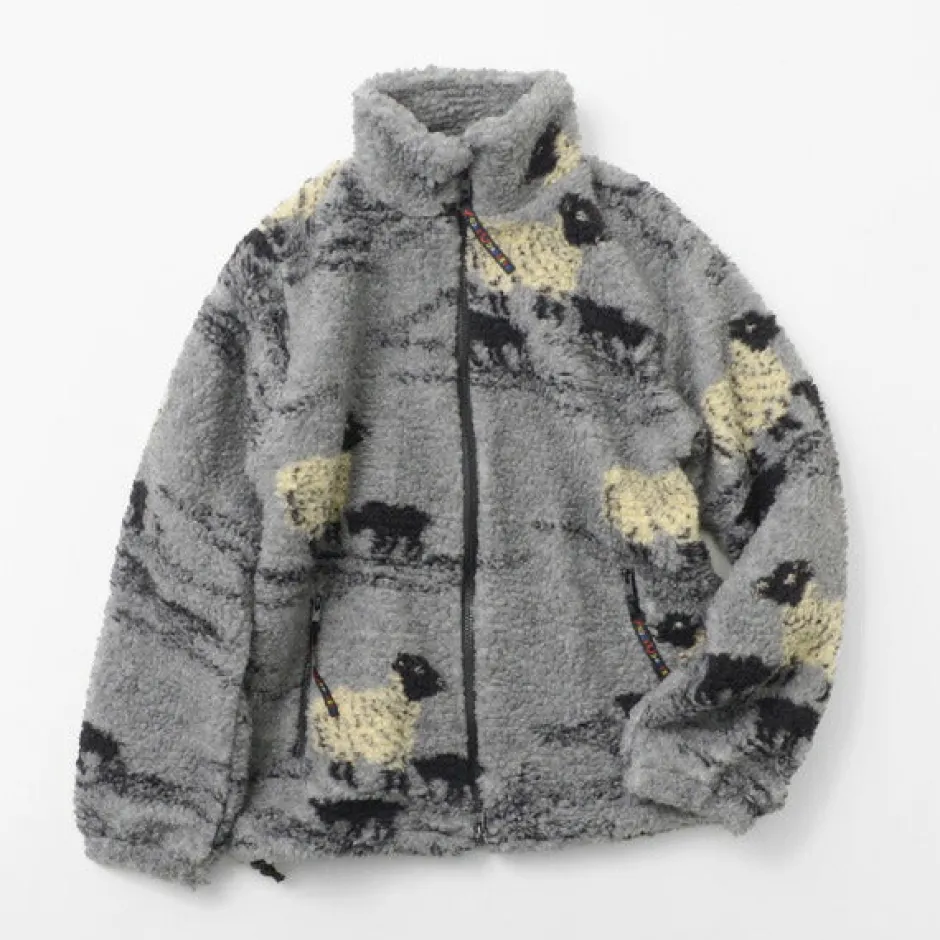 Jackets^FARFIELD ORIGINAL / Jacquard Woven Boa Fell Jacket