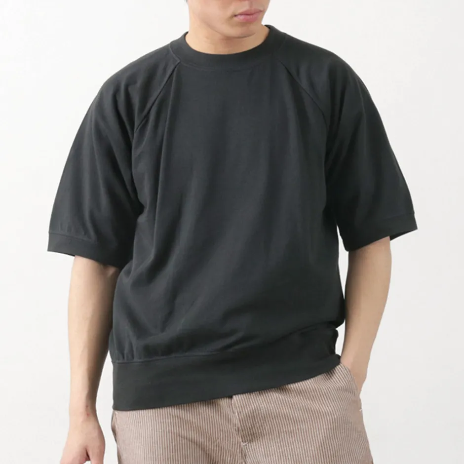T-Shirts^FILMELANGE / Elmer Extra Mini-piled Short Sleeved Sweat Tee