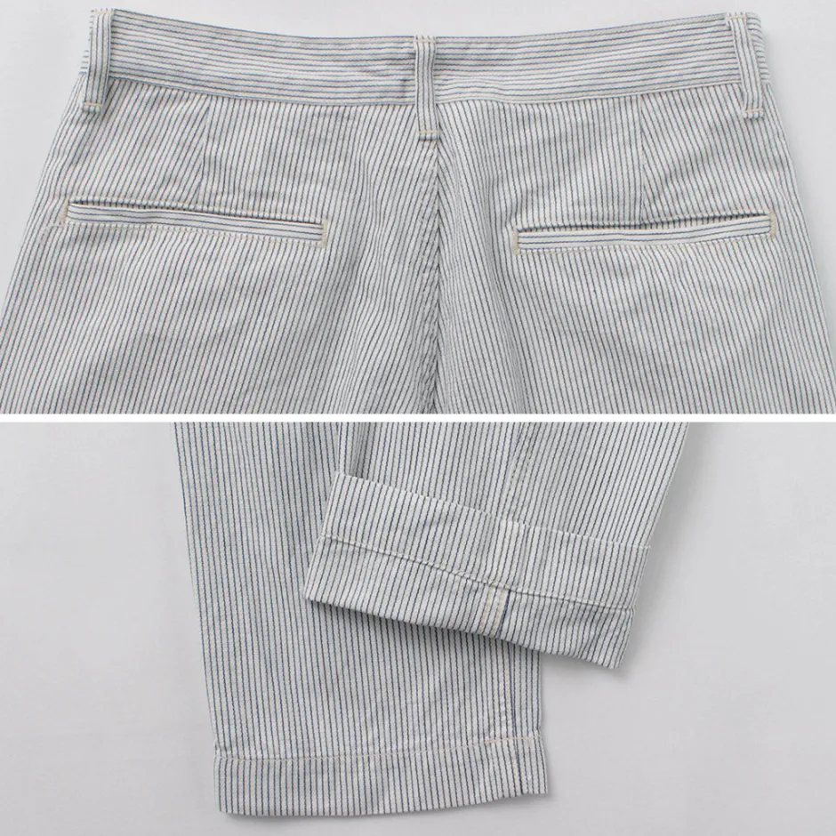 Work Pants & Chinos^FOB FACTORY / F0525 Cordlane work pants white