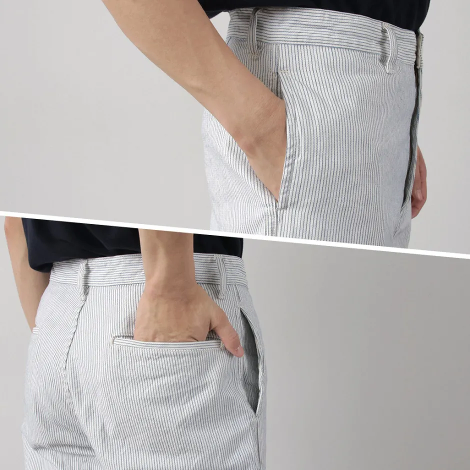 Work Pants & Chinos^FOB FACTORY / F0525 Cordlane work pants white