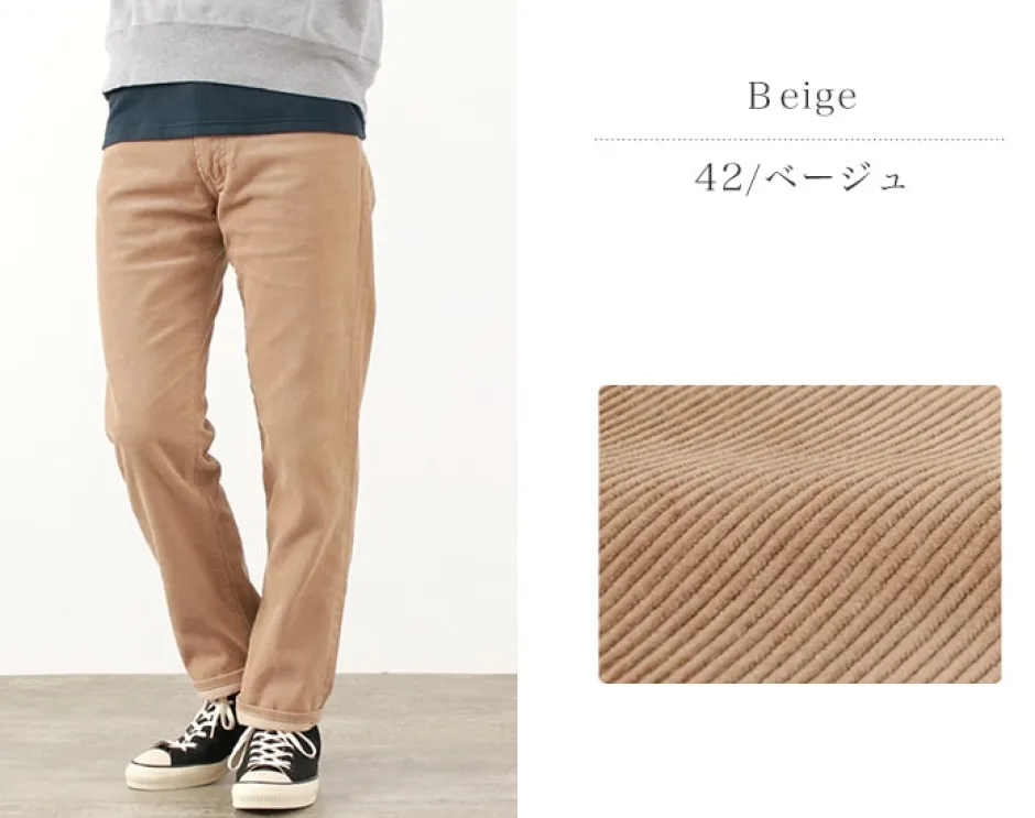 Trousers^FOB FACTORY / F1151 Corduroy 5-pocket trousers