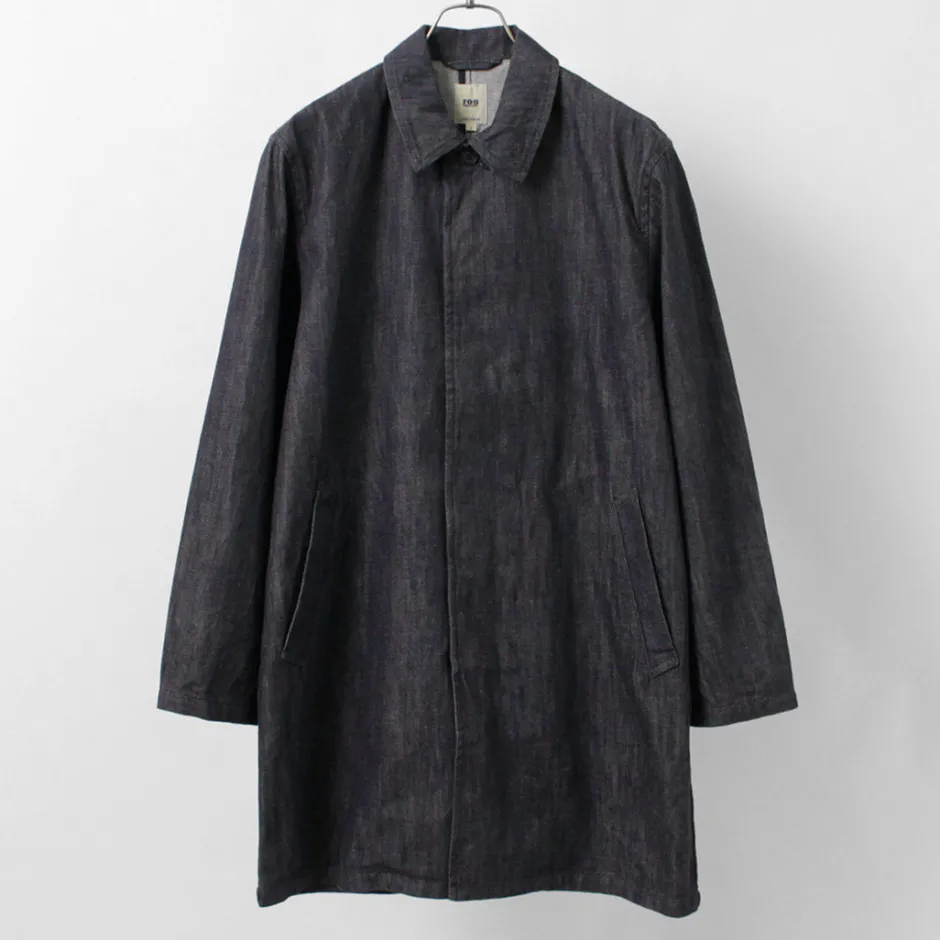 Coats^FOB FACTORY / F2437 Denim bask coat one-wash