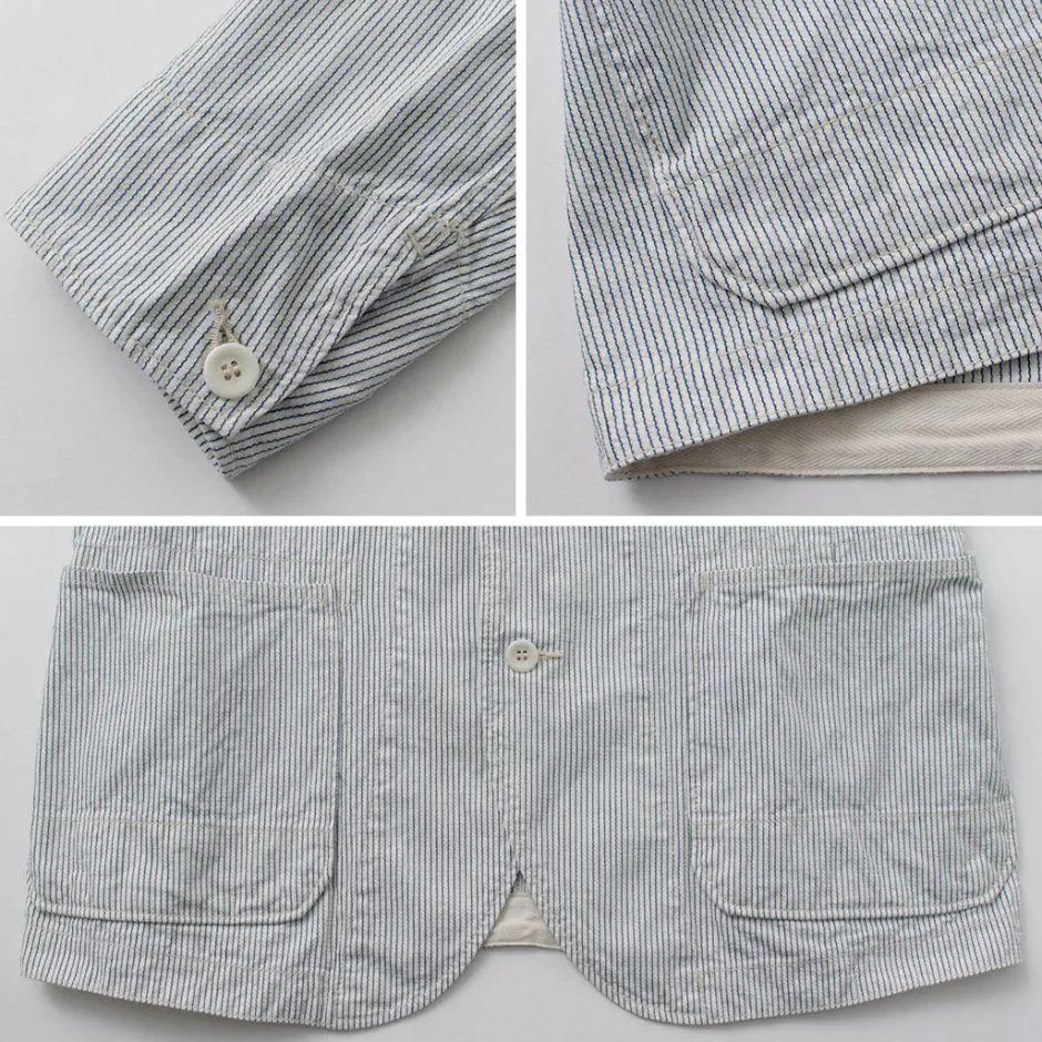 Jackets^FOB FACTORY / F2440 Engineer Cord Lane Jacket white