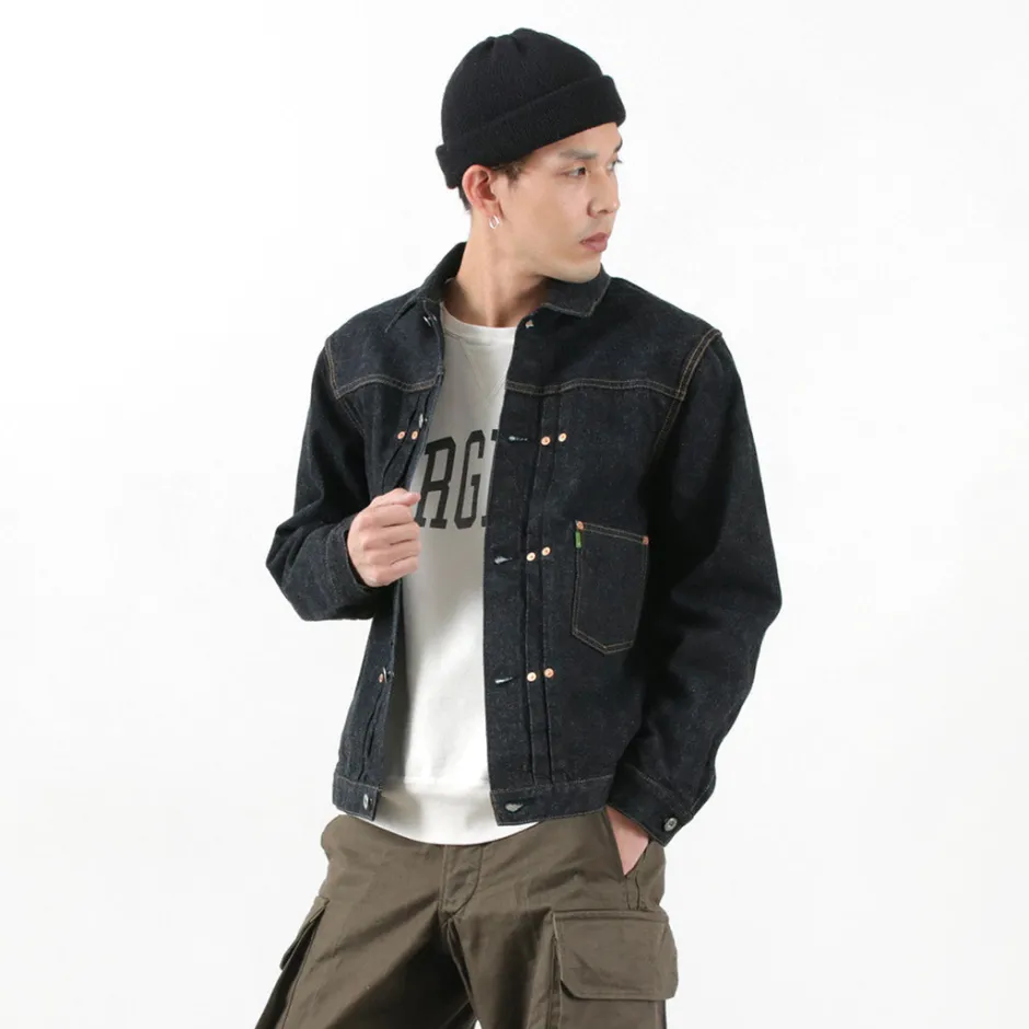 Jackets^FOB FACTORY / F2432 F165 Selvage 14.75oz garage denim one-wash