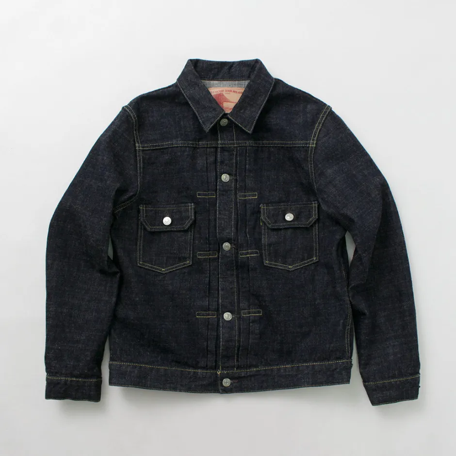 Jackets^FOB FACTORY / F2378 G3 selvage denim 2ND jacket one-wash