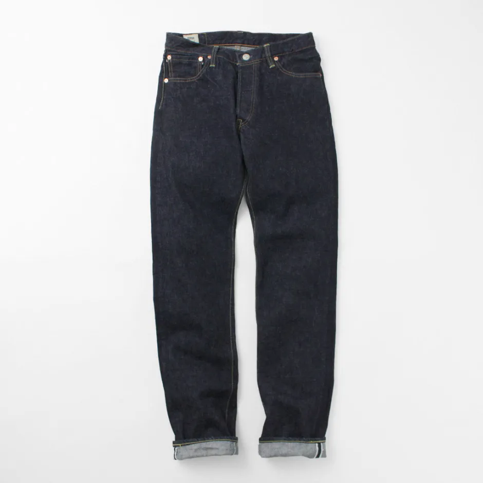 Jeans^FOB FACTORY / F151-23 5P selvage jeans one-wash