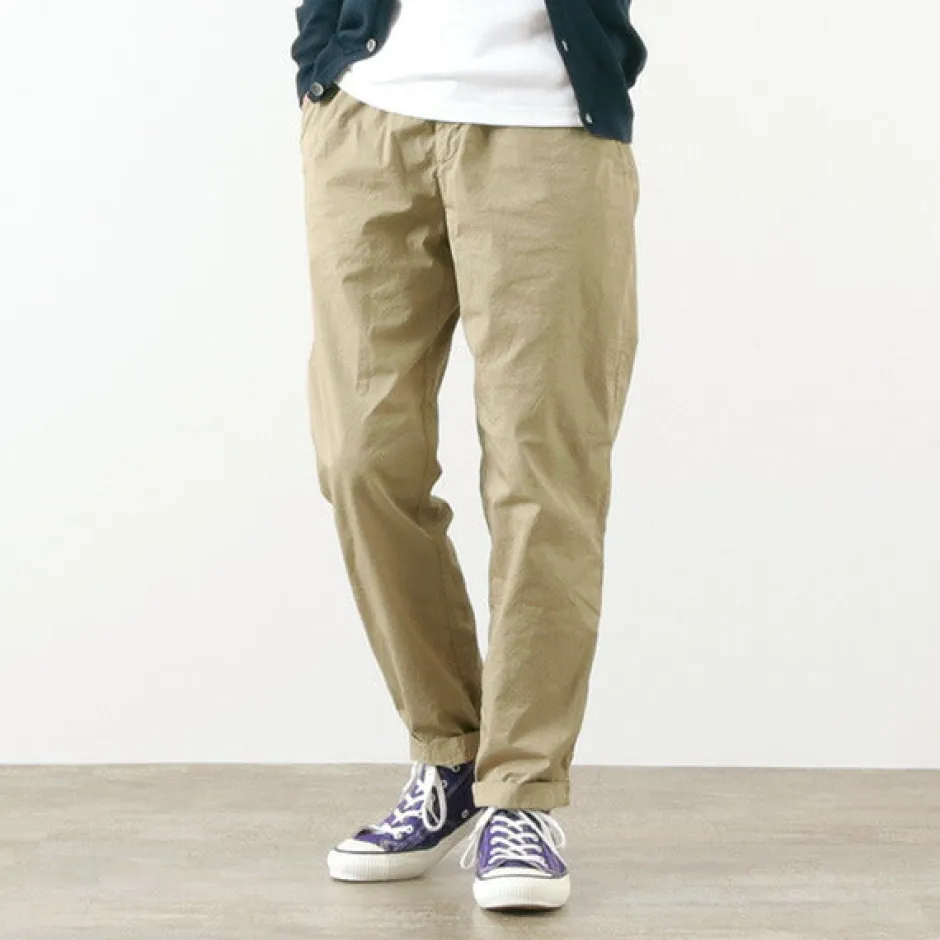 Trousers^FOB FACTORY / F0471 Sicilian/Stretch Twill Trousers