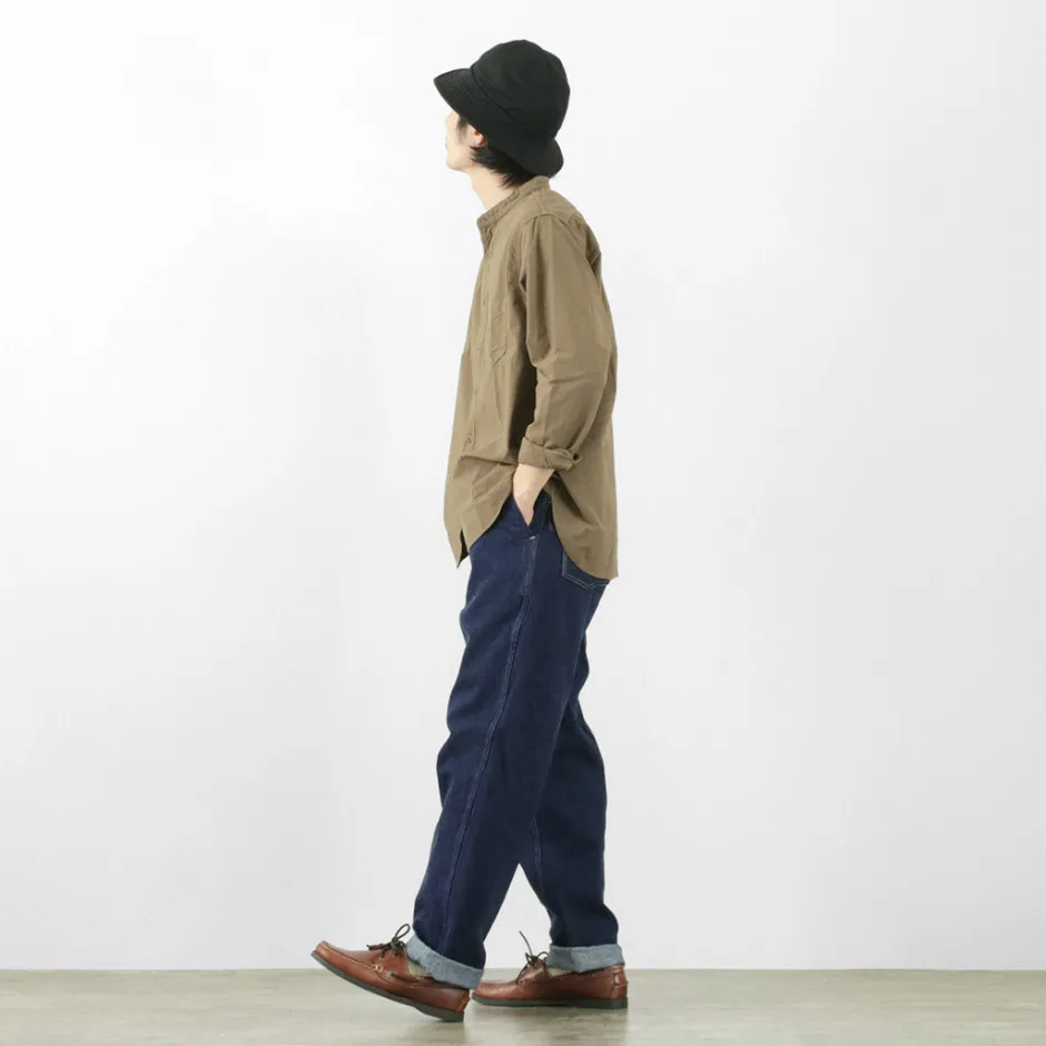Jeans^FOB FACTORY / F0511 WW2 Denim deck trousers One wash one-wash