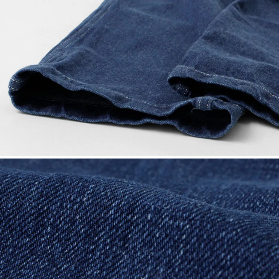 Jeans^FOB FACTORY / F0511 WW2 Denim deck trousers Used finish used-wash