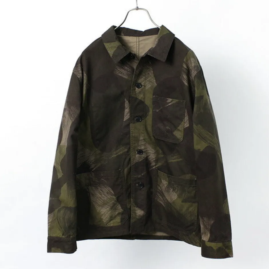 Jackets^FOB FACTORY / FRC003 French Shirt Jacket camo