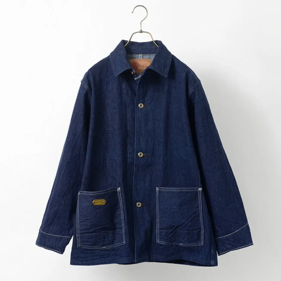 Jackets^FOB FACTORY / F2417WW2 denim coveralls one-wash