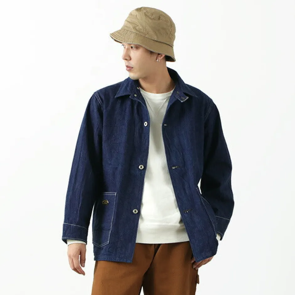 Jackets^FOB FACTORY / F2417WW2 denim coveralls one-wash