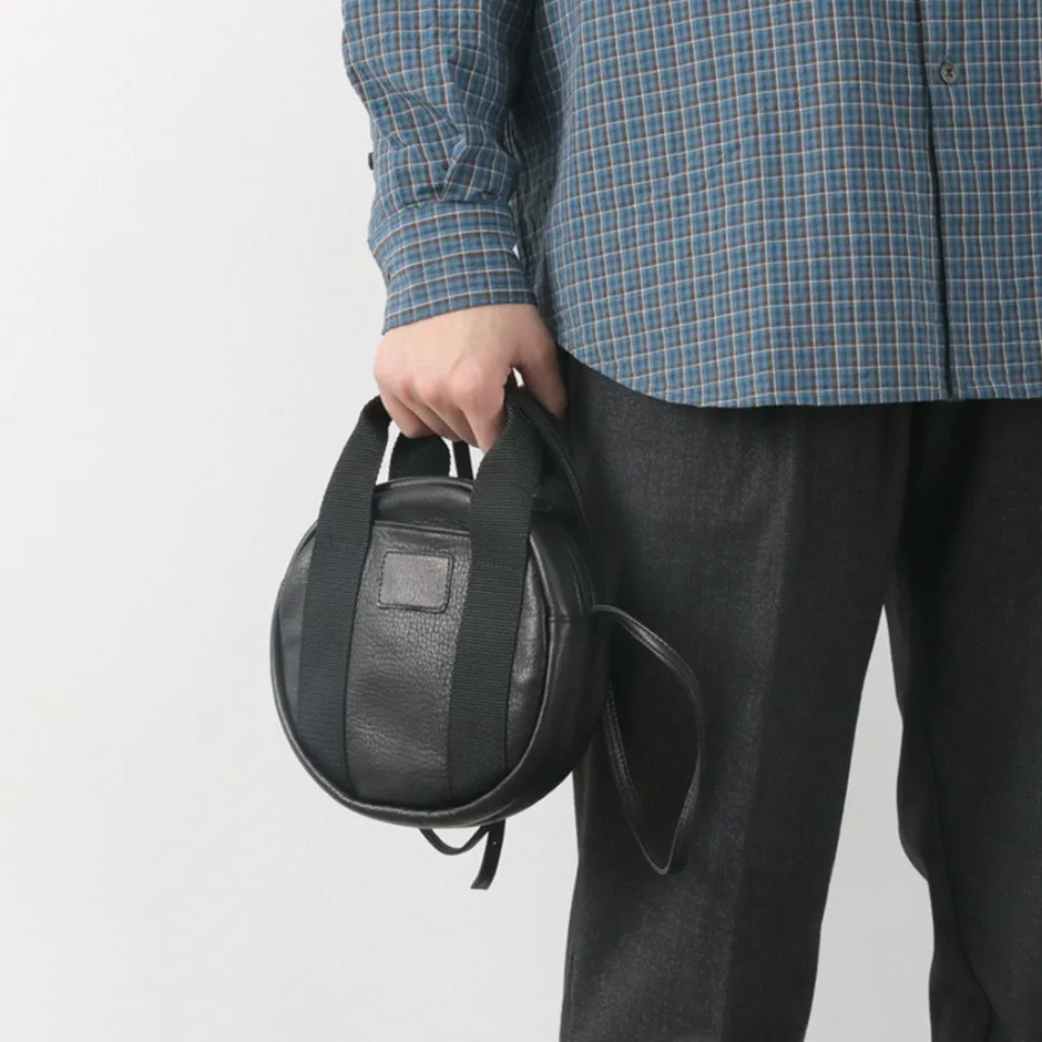 Tote Bags | Shoulder Bags^FUJITO / Leather Helmet Pouch black
