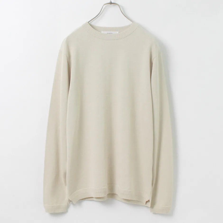 Knits^FUJITO / Long Sleeve Knit T-Shirt