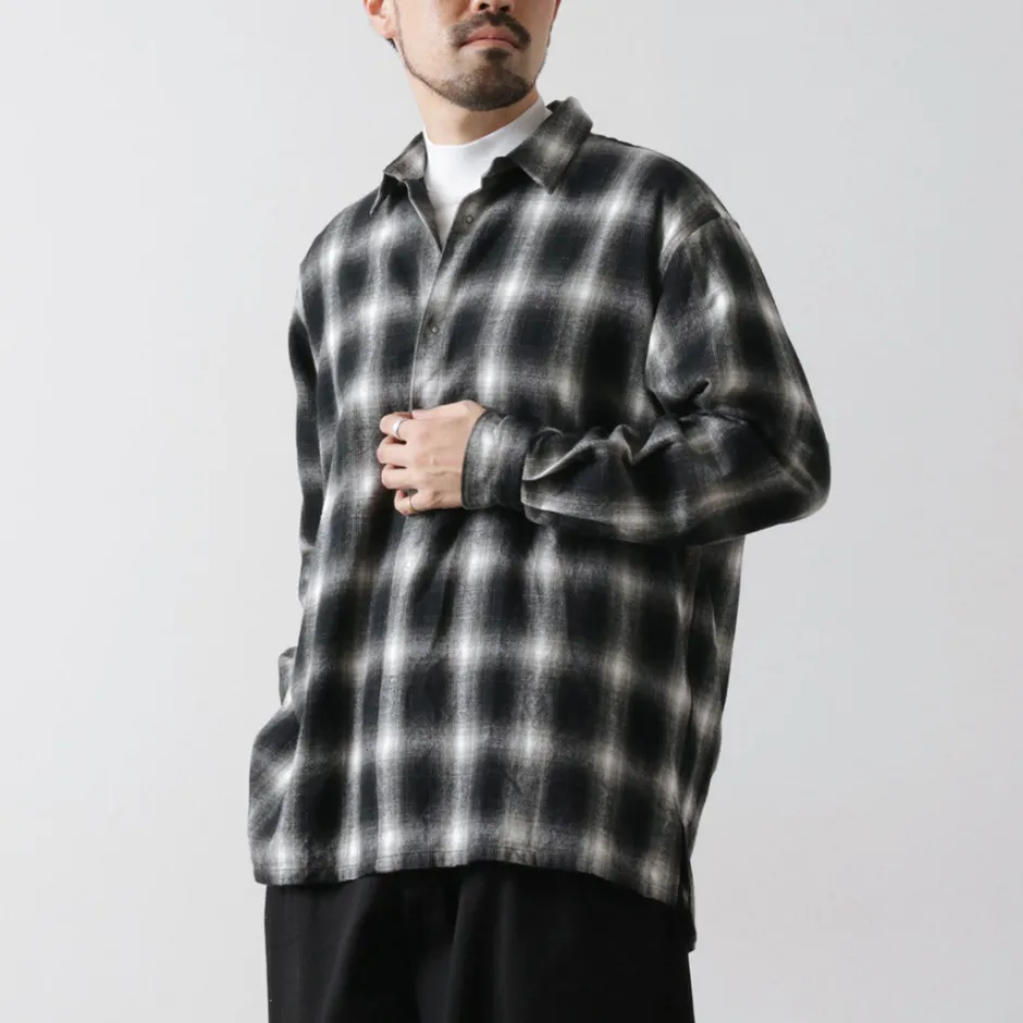 Shirts^FUJITO / Ring Shirt Ombre Check