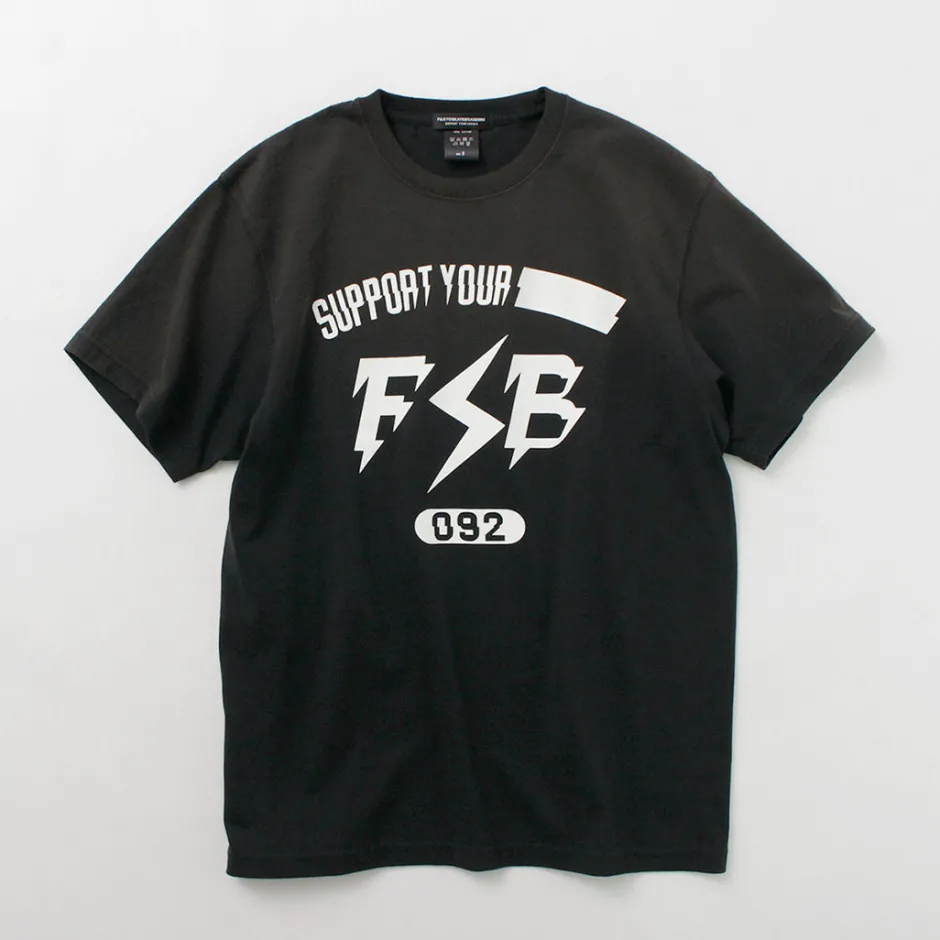 T-Shirts^FUJITO / Short Sleeve T-Shirt Impulse Logo Vintage Finish