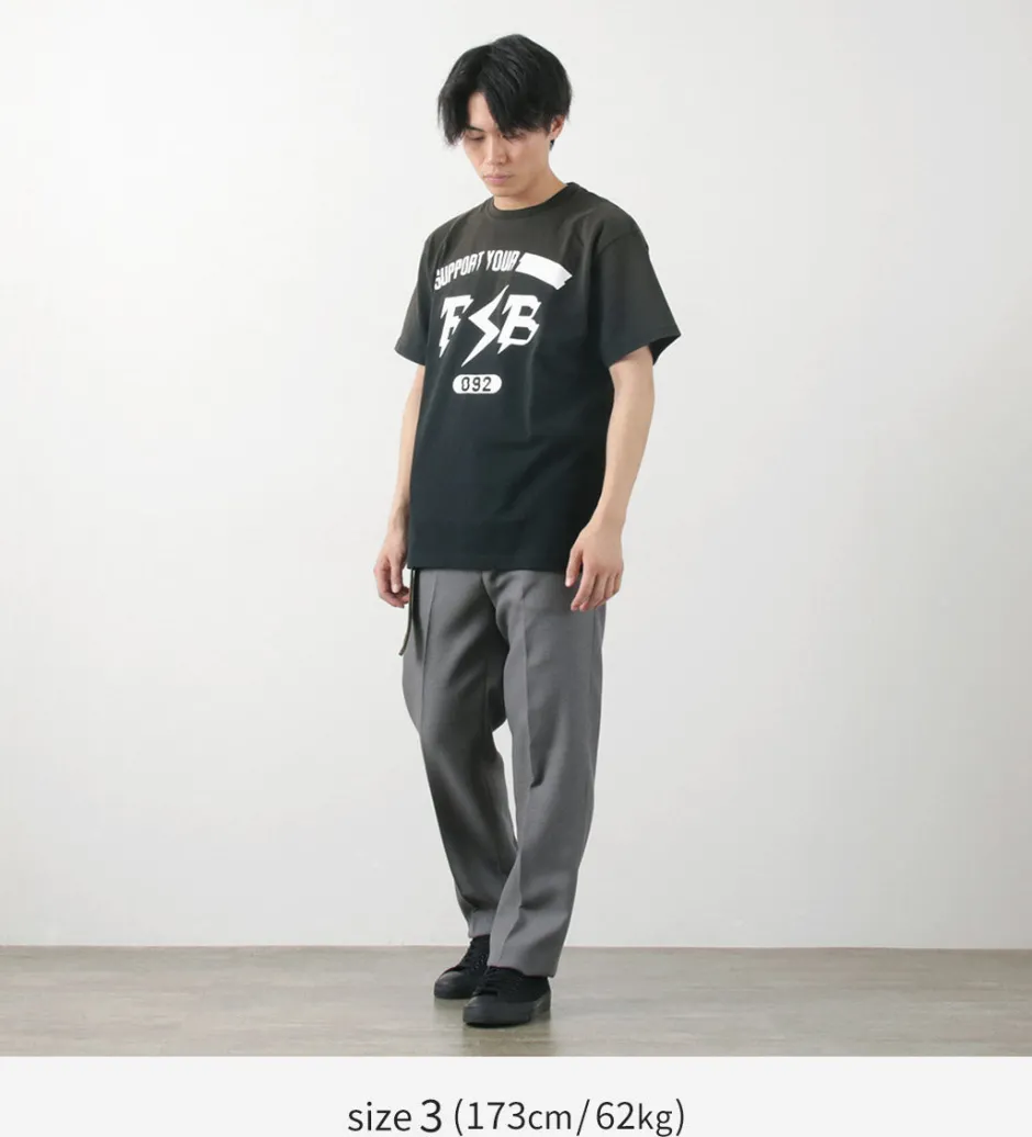 T-Shirts^FUJITO / Short Sleeve T-Shirt Impulse Logo Vintage Finish