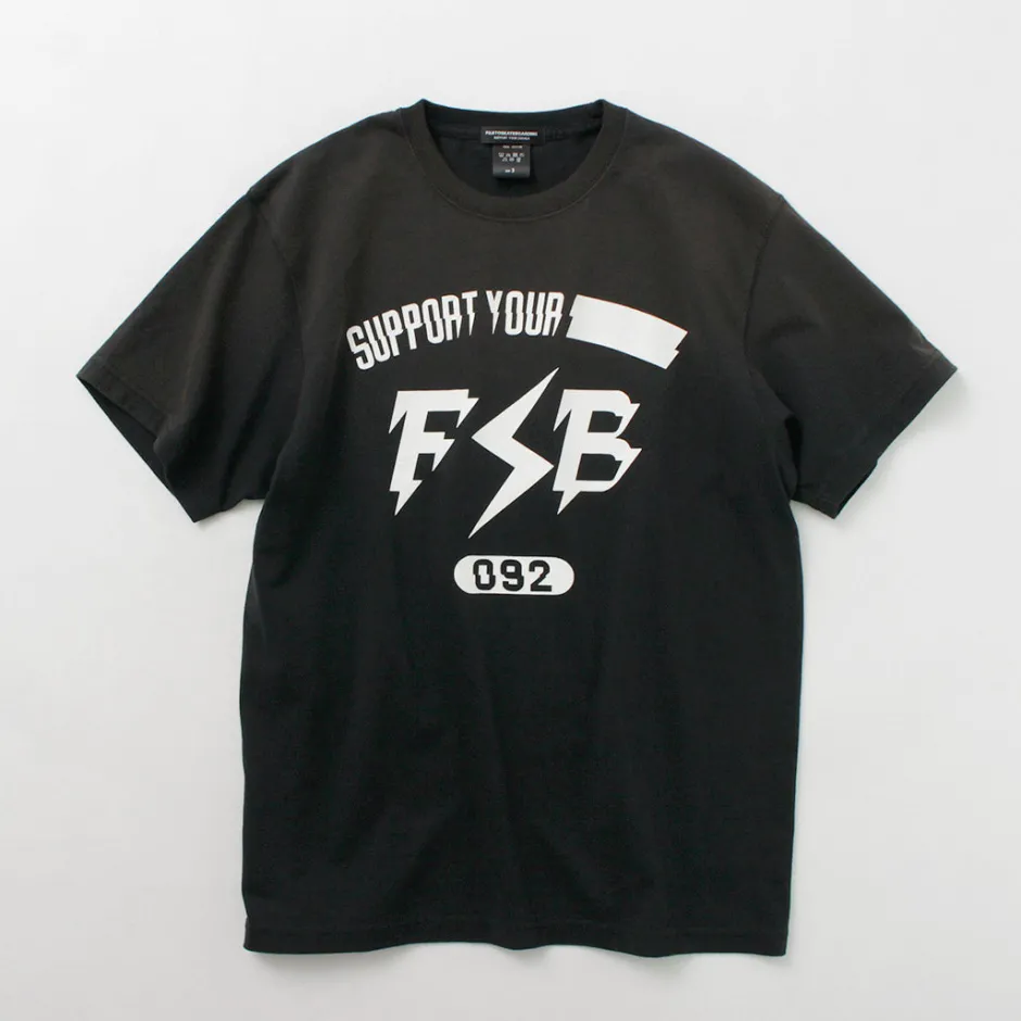 T-Shirts^FUJITO / Short Sleeve T-Shirt Impulse Logo Vintage Finish