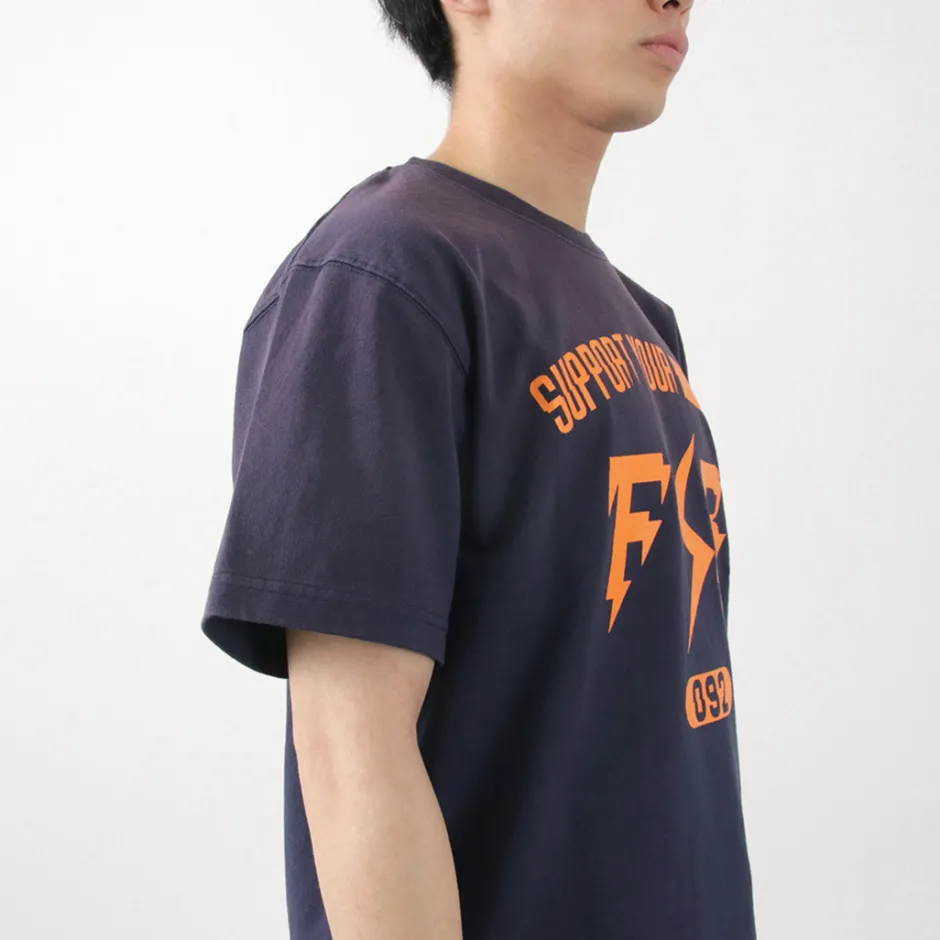 T-Shirts^FUJITO / Short Sleeve T-Shirt Impulse Logo Vintage Finish