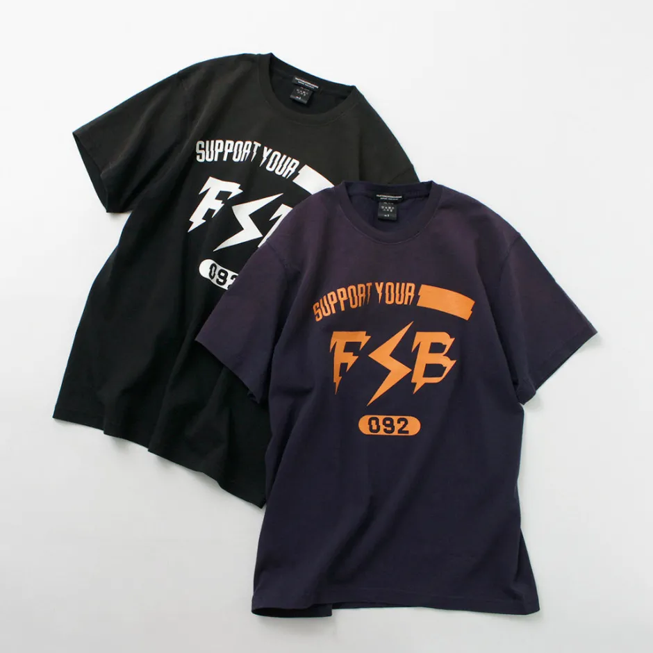 T-Shirts^FUJITO / Short Sleeve T-Shirt Impulse Logo Vintage Finish