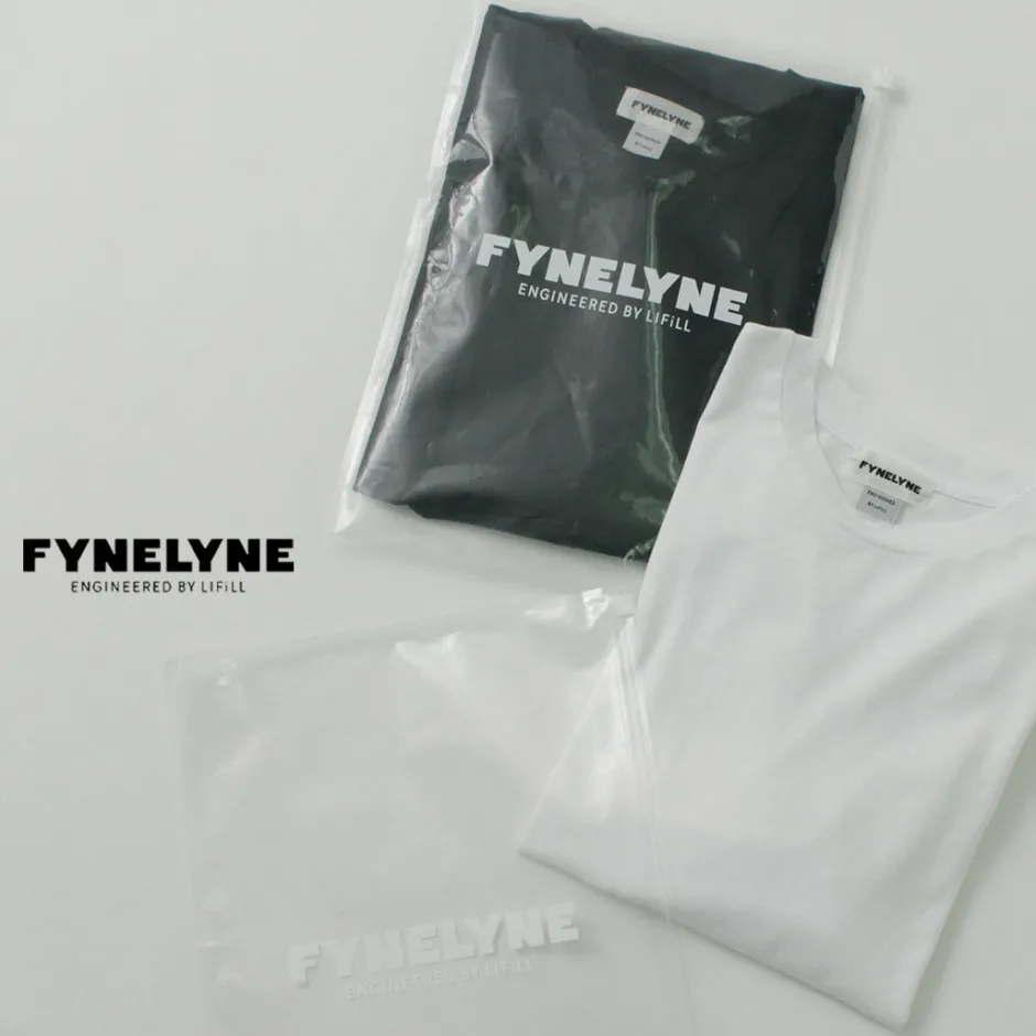 T-Shirts^FYNELYNE ENGINEERED BY LIFILL / Cottony Long Sleeve Crew Neck T-Shirt