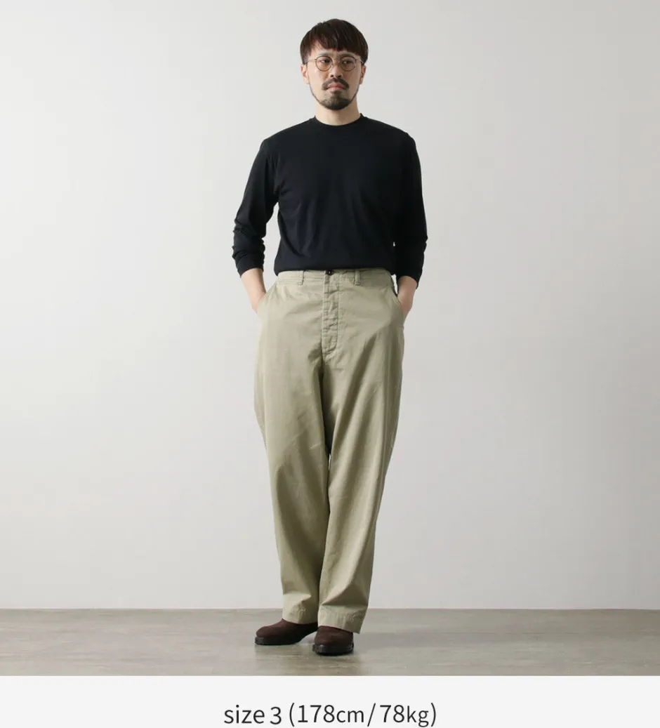 T-Shirts^FYNELYNE ENGINEERED BY LIFILL / Cottony Long Sleeve Crew Neck T-Shirt