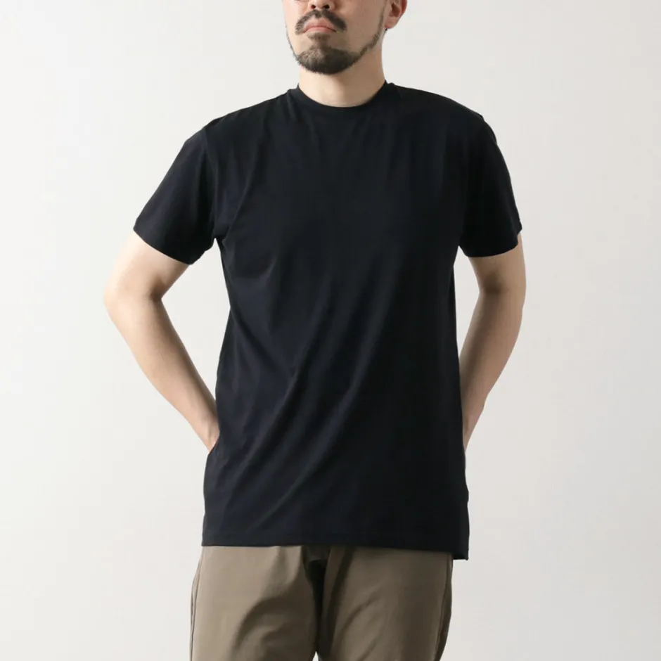 T-Shirts^FYNELYNE ENGINEERED BY LIFILL / Cottony Short Sleeve Crew Neck T-Shirt