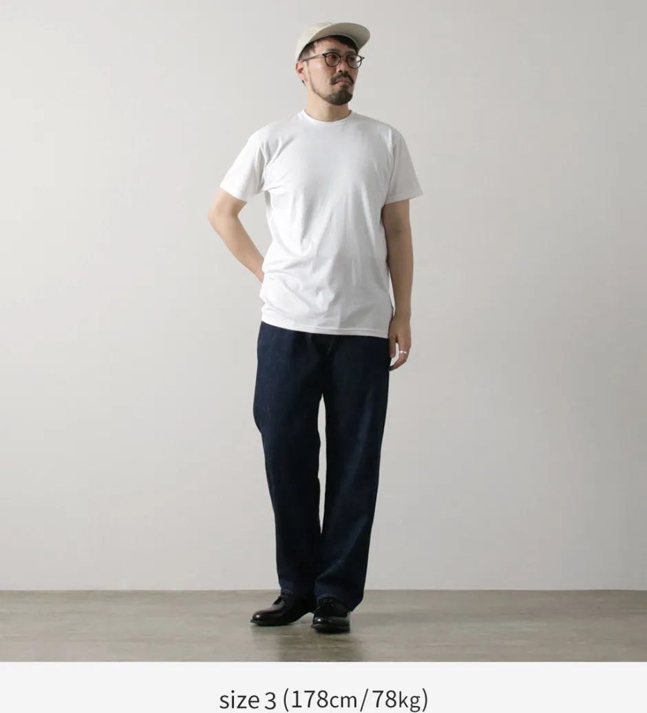 T-Shirts^FYNELYNE ENGINEERED BY LIFILL / Cottony Short Sleeve Crew Neck T-Shirt