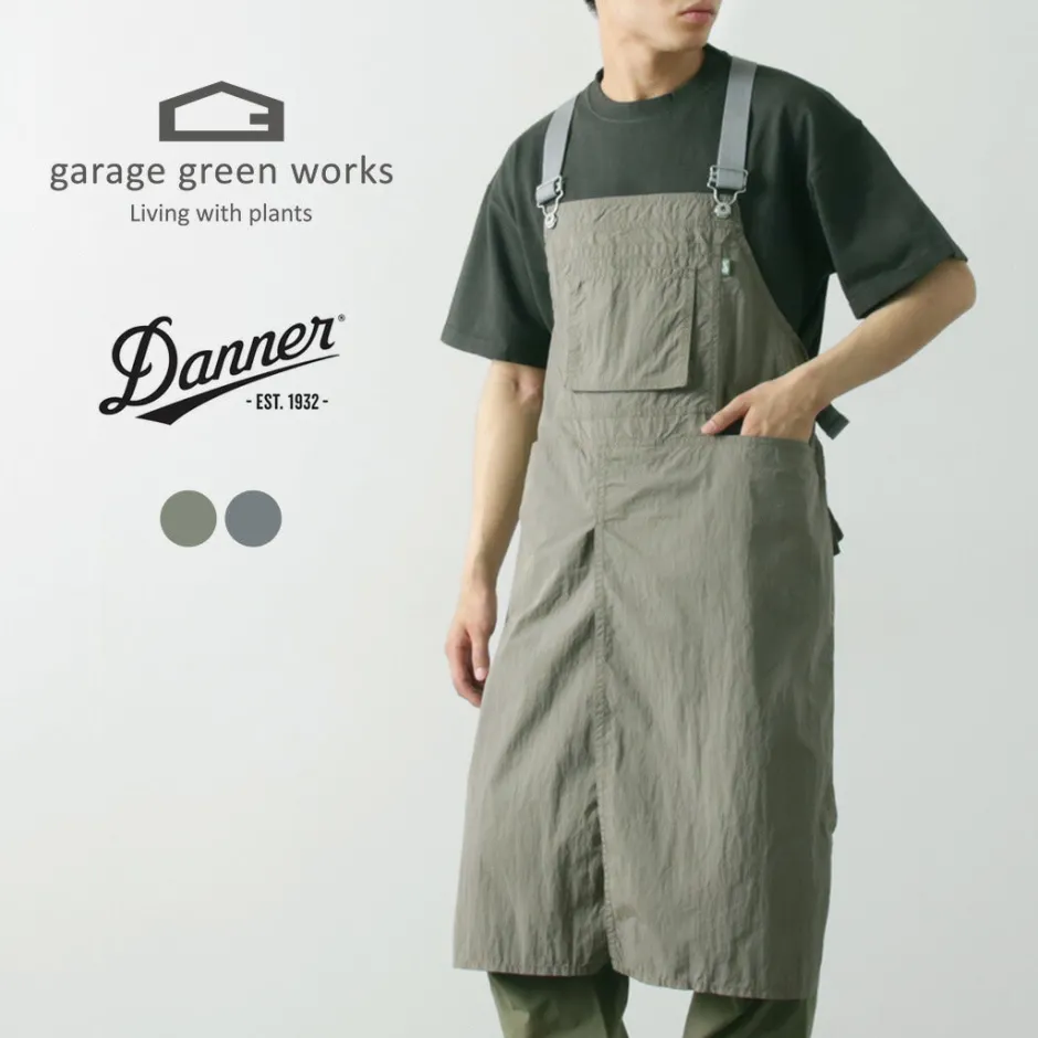 Other Goods^GARAGE GREEN WORKS / Danner Collaboration Cotton Nylon Buff Long Apron
