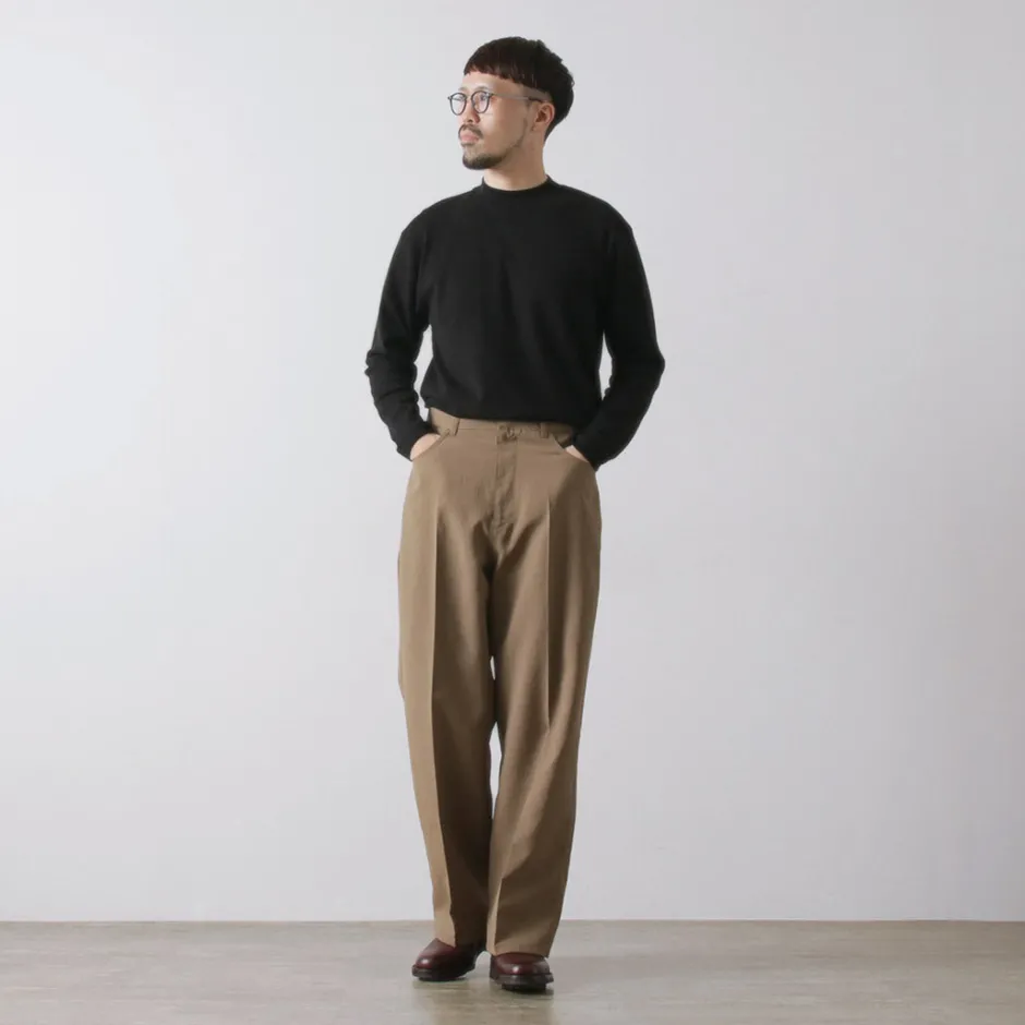 T-Shirts^GICIPI / Delfino Crew Neck Basic Fit Long Sleeve Cut and Sewn