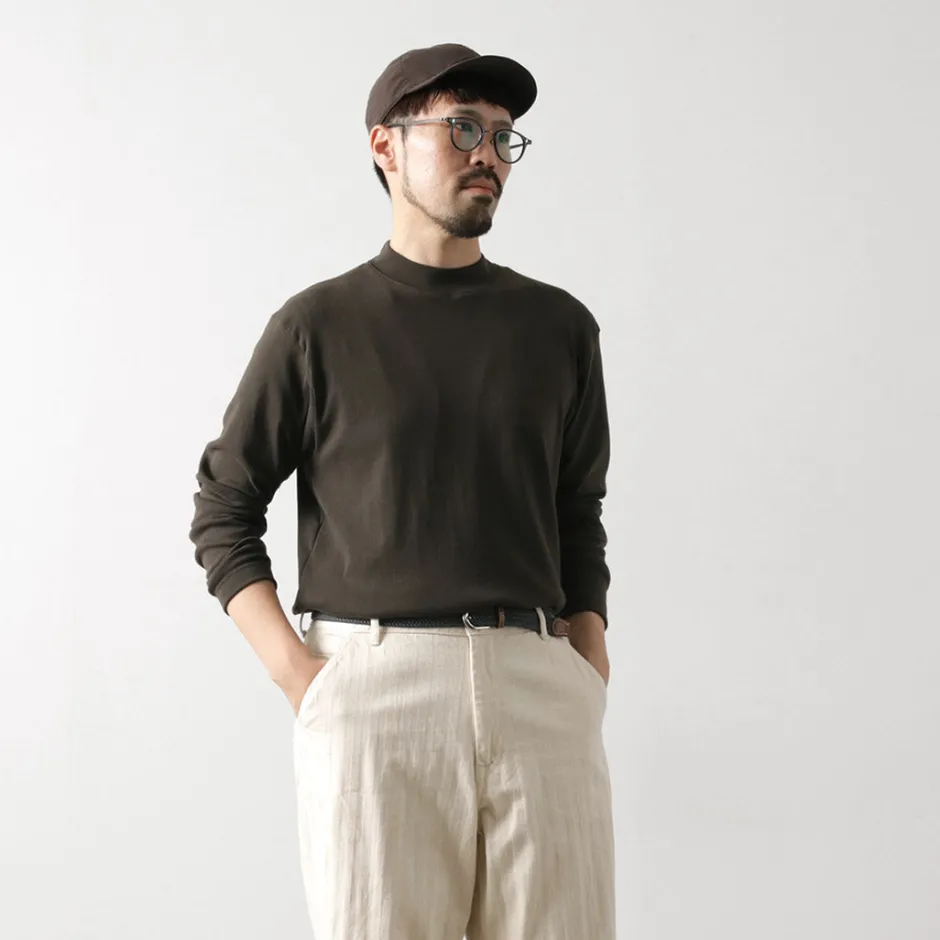 T-Shirts^GICIPI / Delfino Crew Neck Basic Fit Long Sleeve Cut and Sewn