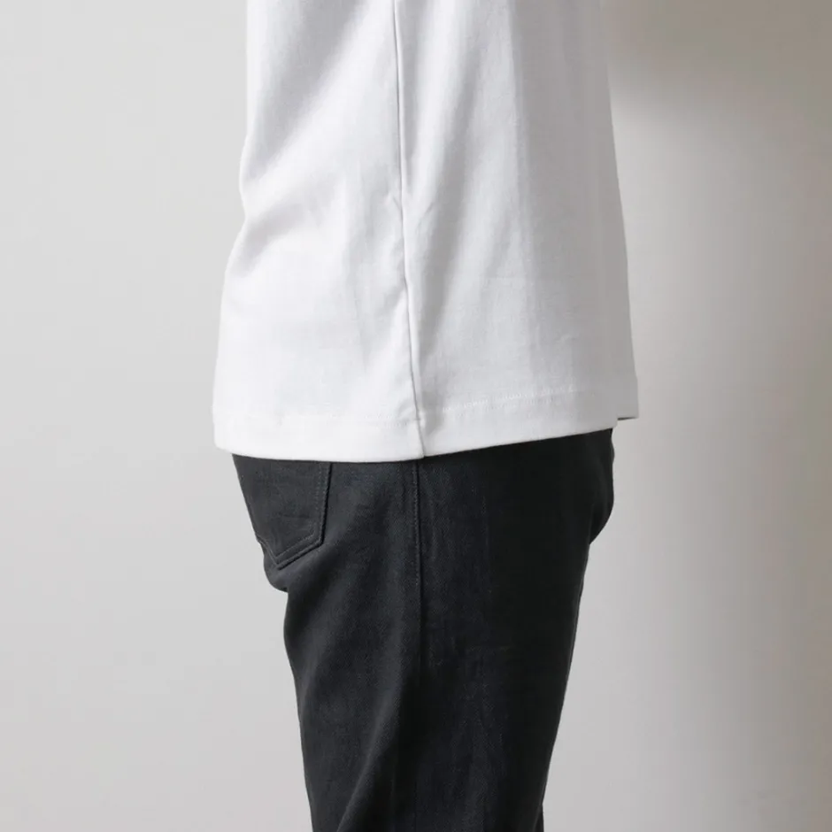 T-Shirts^GICIPI / Delfino Crew Neck Basic Fit Long Sleeve Cut and Sewn